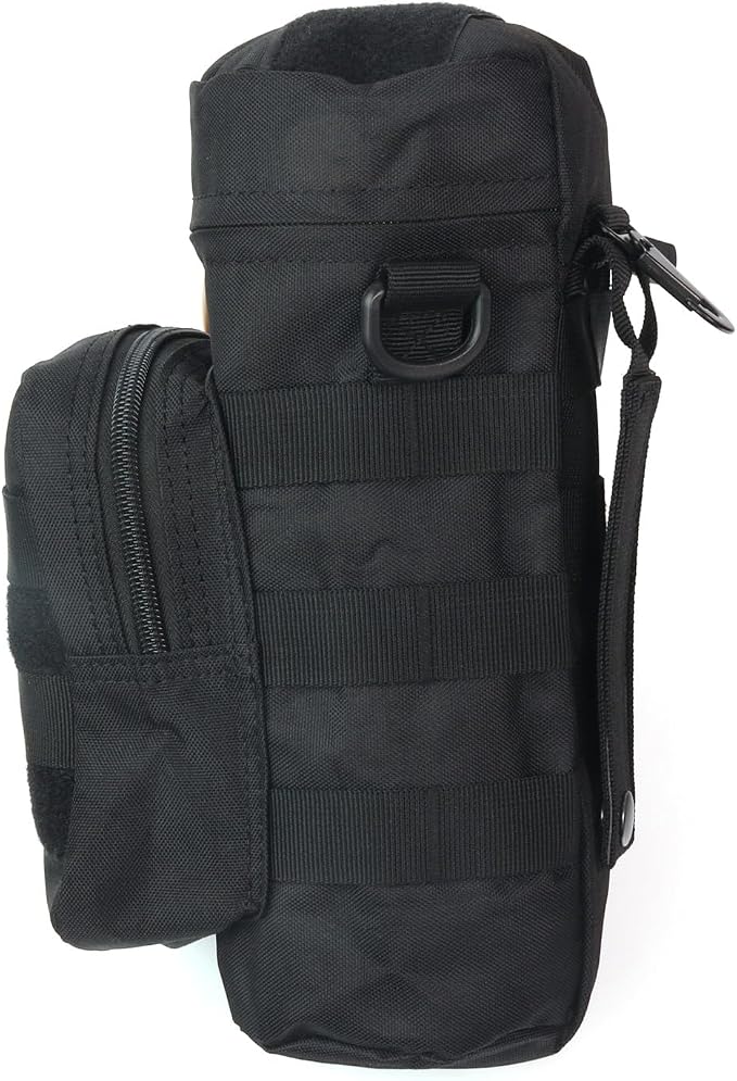 Tactical Military MOLLE Water Bottle Pouch H2O Hydration Carrier Holder - Image 2
