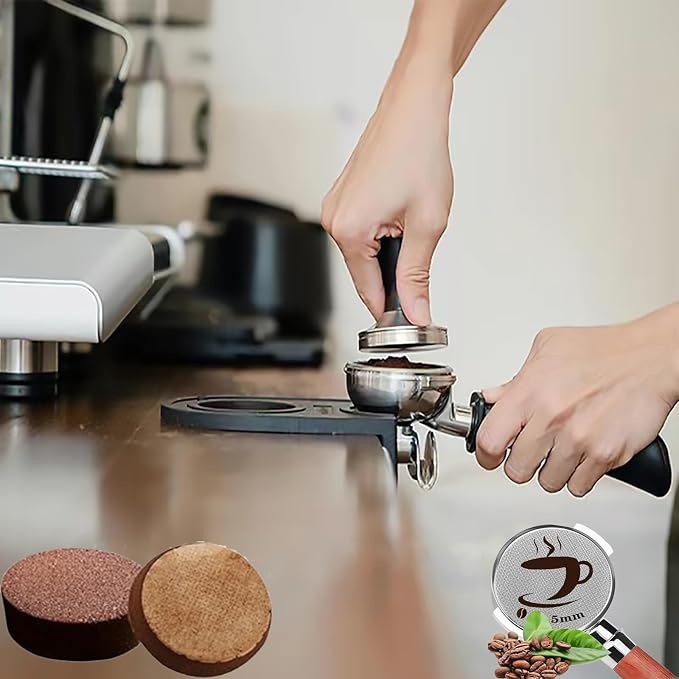 2 Packs 53.5mm Espresso Puck Screen, Reusable Puck Screen Replacement, Perfect - Image 7