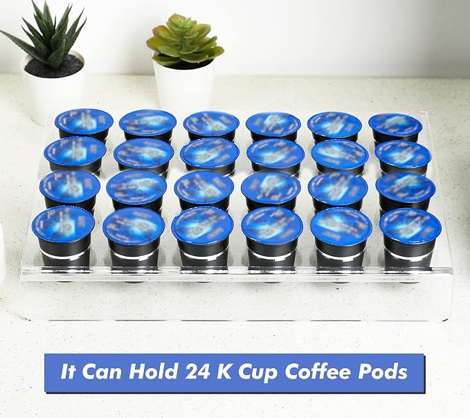 Kamehame K Cup Drawer Organizer, Flat Countertop Coffee Pod Holder - Image 5