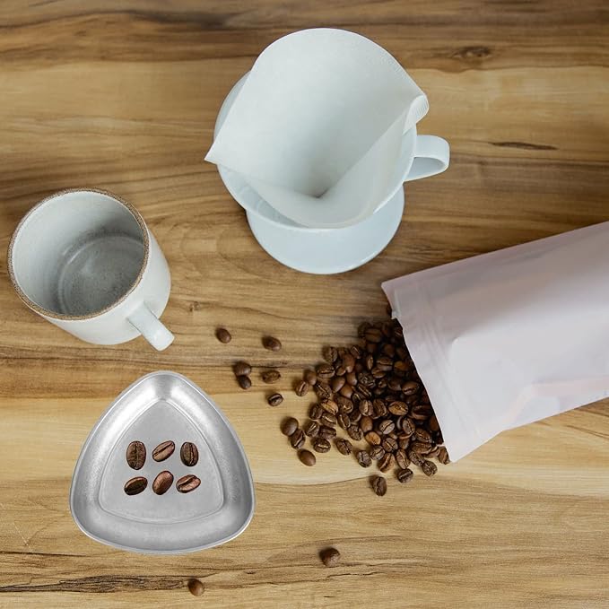 Fruit Tray Coffee Beans Cupping Sample Tray Triangle Shaped Reusable Stainless - Image 9