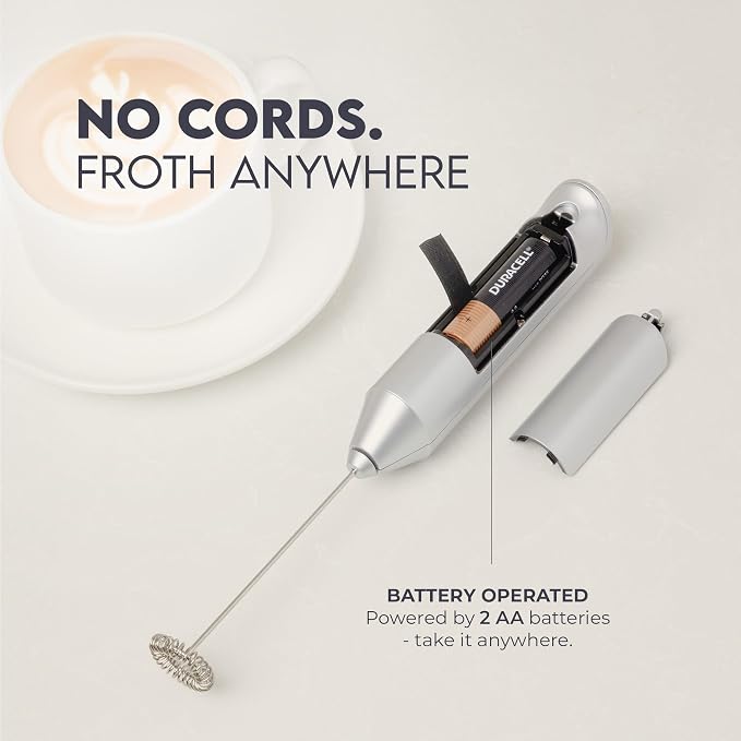 Zulay Kitchen Powerful Milk Frother Wand - Image 4