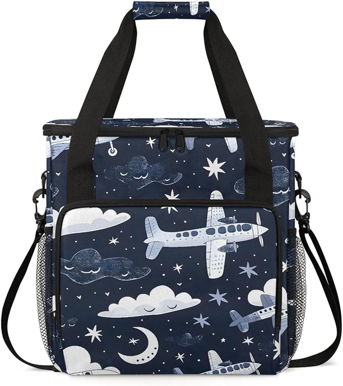 Aircraft Flying Airplane Coffee Maker Carring Bag, Large Insulated Storage by Home
