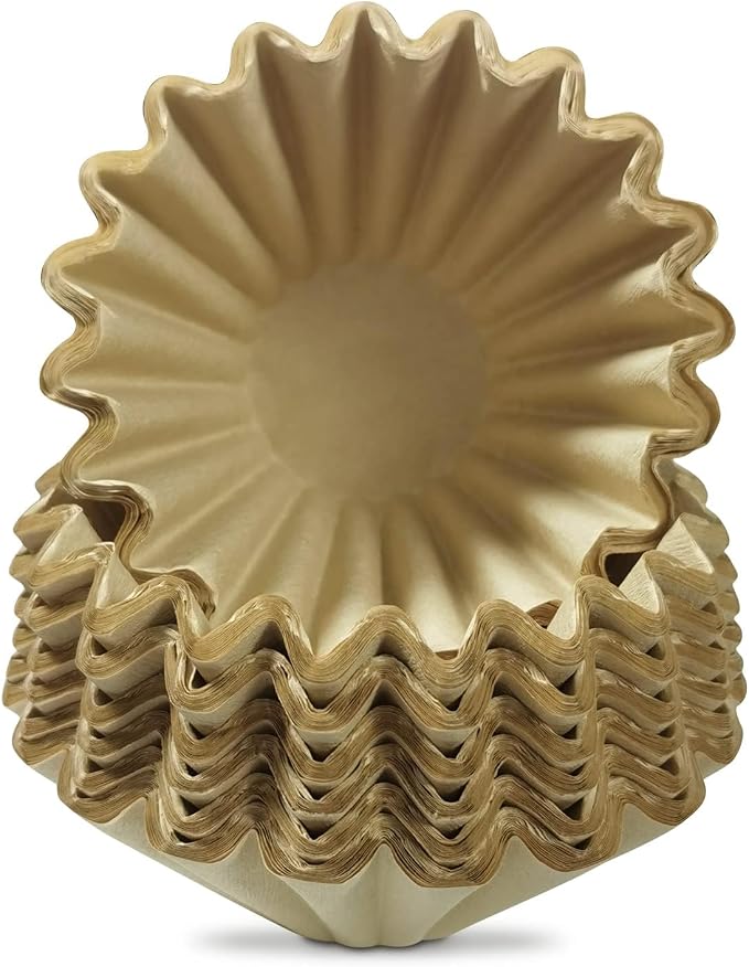 100 Pack 1-4 Cup Coffee Filters, Disposable Basket Coffee Filter by DEFUTAY
