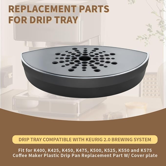 Drip Tray Compatible with Keurig 2.0 Brewing System, Fit - Image 6