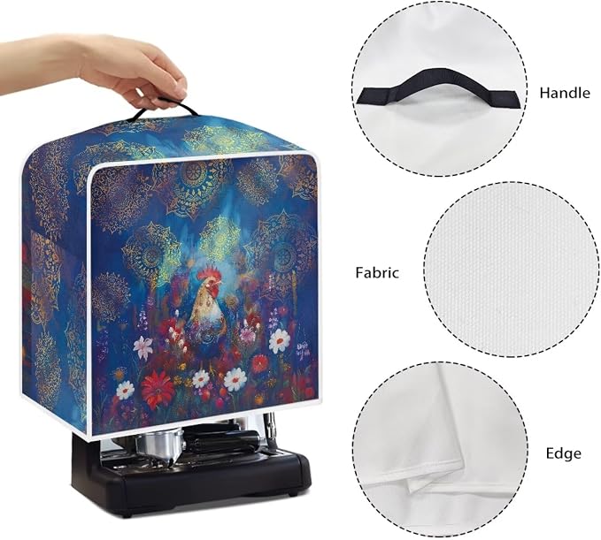 Coffee Machine Cover Heavy Duty Heat Resistant Waterproof Protective Coffee - Image 5