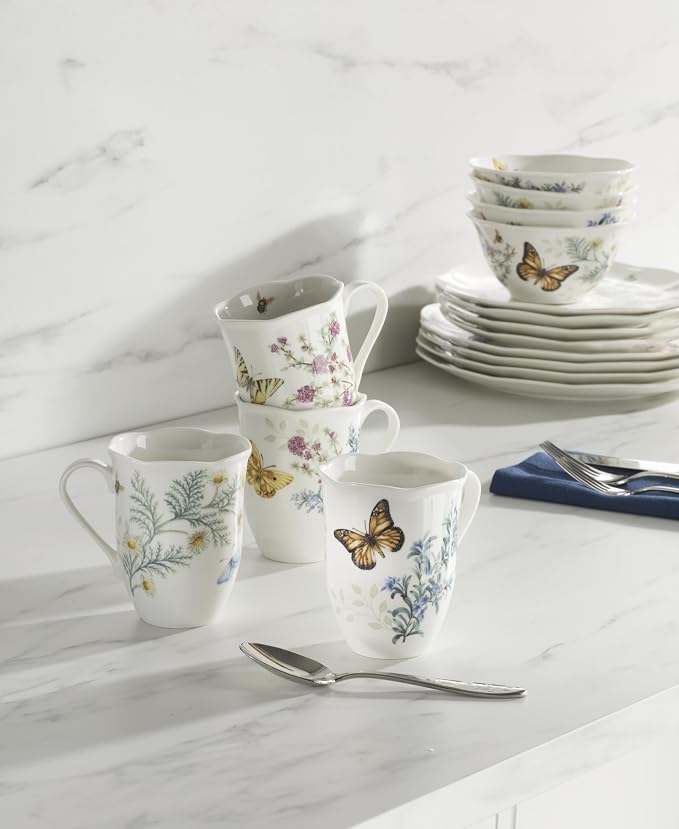 Lenox 897911 Butterfly Meadow Herbs Mugs - Image 4