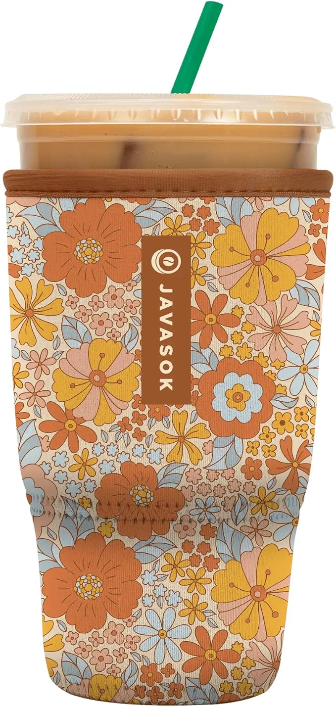 Sok It JavaSok Iced Coffee & Cold Soda Insulated Neoprene Cup Sleeve by SokIt