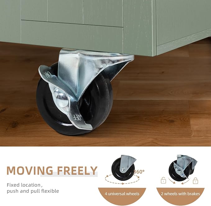 Shintenchi Kitchen Island cart - Image 6