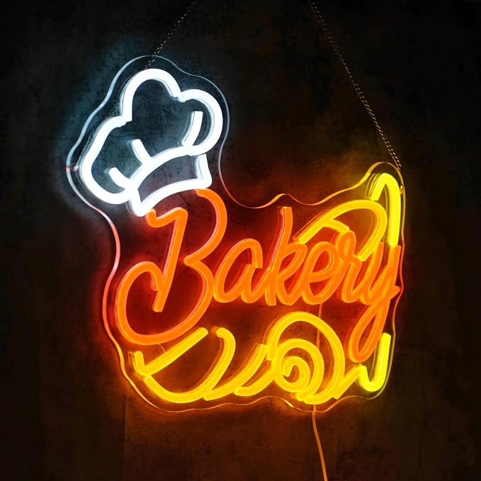 Bakery Neon Sign for Business Decor Dimmable Cake Led Lights Signs Bread Neon - Image 2