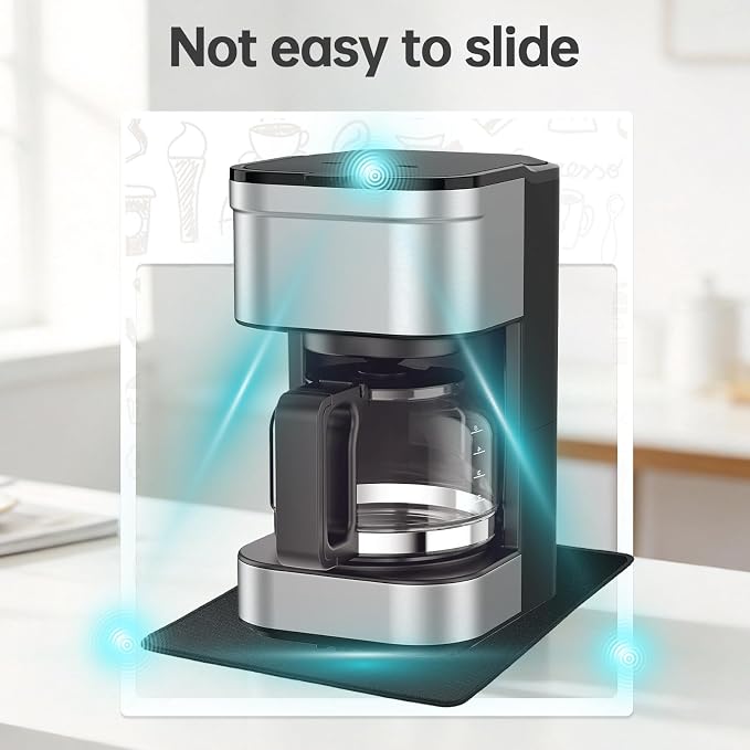 Sliding Pad for KRUPS Simply Brew Compact 5 Cup Coffee Maker- Smooth Glide - Image 4