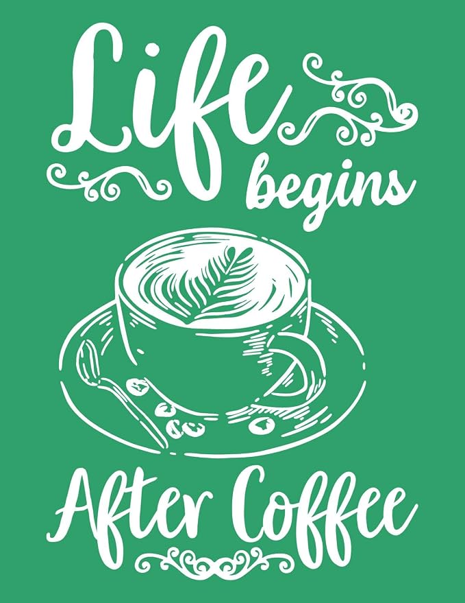 DGAGA Silk Screen Stencils, Life Begins Self Adhesive Silk Screen Transfers by DGAGA