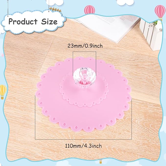 10pcs Silicone Cup Lid, Camping Colorful Anti-Dust Silicone Mug Cover, Flexible - Image 2