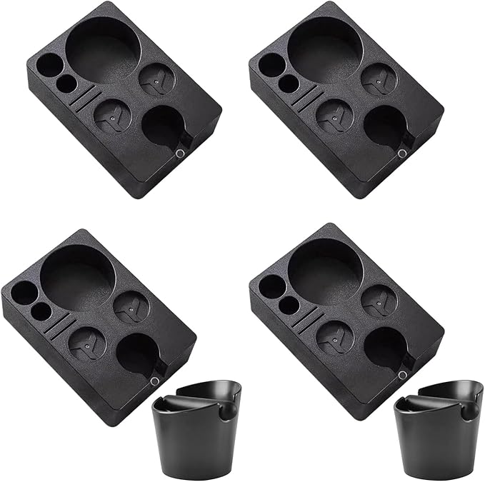 Portafilter Rack Coffee Distributor Holder Tamper Stand Adjust Height Tamping - Image 5