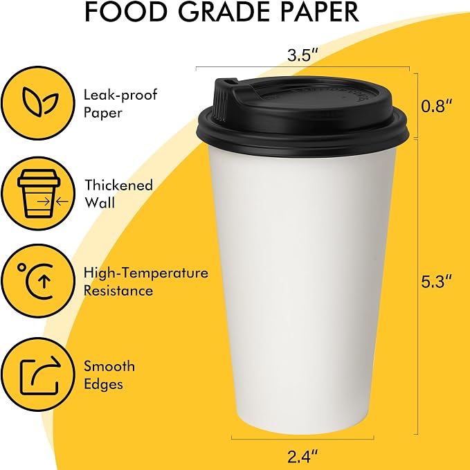 RACETOP Disposable Coffee Cups - Image 2