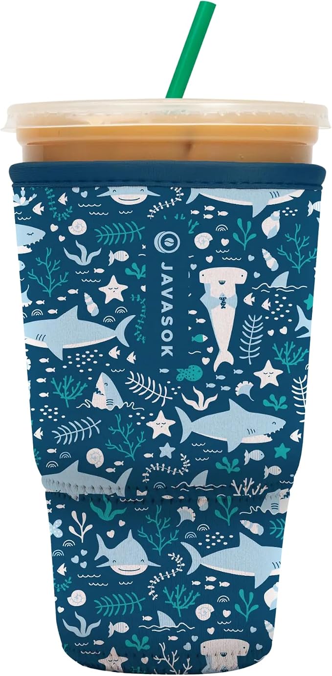 Sok It JavaSok Iced Coffee & Cold Soda Insulated Neoprene Cup Sleeve by SokIt