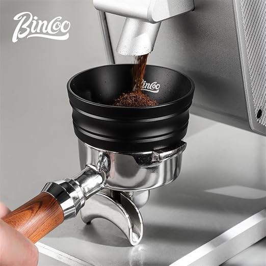 Bincoo Espresso Dosing Funnel 58mm, More Tall Magnetic Aluminum Alloy - Image 4