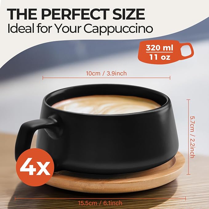 MIAMIO – 11 Oz., Coffee Cups Ceramic Mug - Image 6