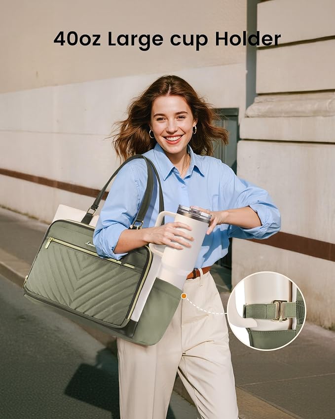 LOVEVOOK 17 Inch Laptop Tote Bag - Image 3