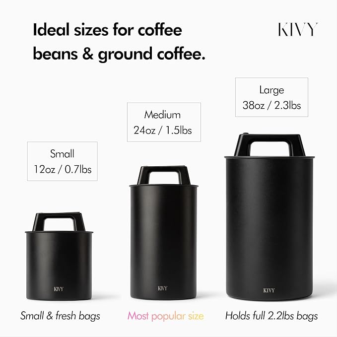 KIVY Vacuum Coffee Canister - Image 6