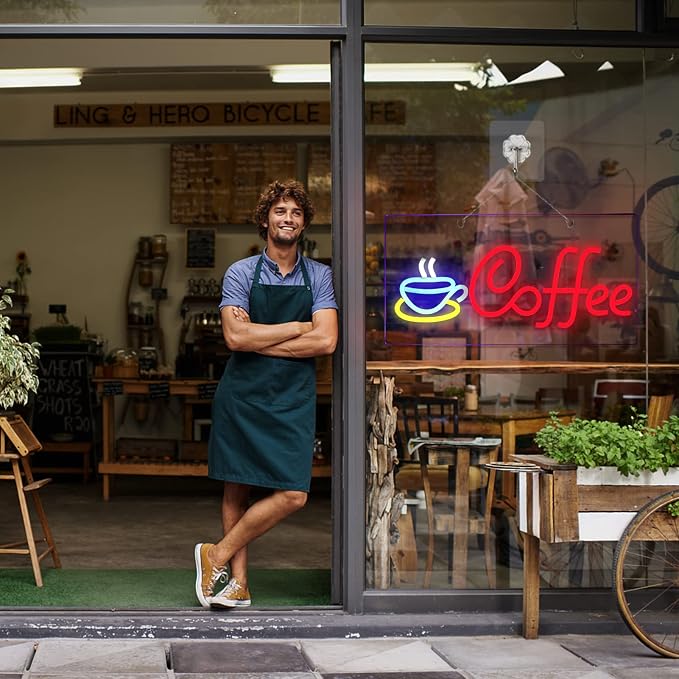 Coffee Neon Signs for Wall Decor Led Lights for Coffee Bar Led Sign Room Decor - Image 4