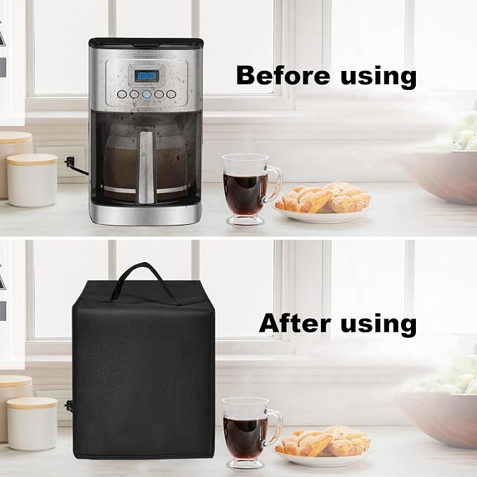 Coffee Maker Dust Cover Latte Maker Cover - Image 3