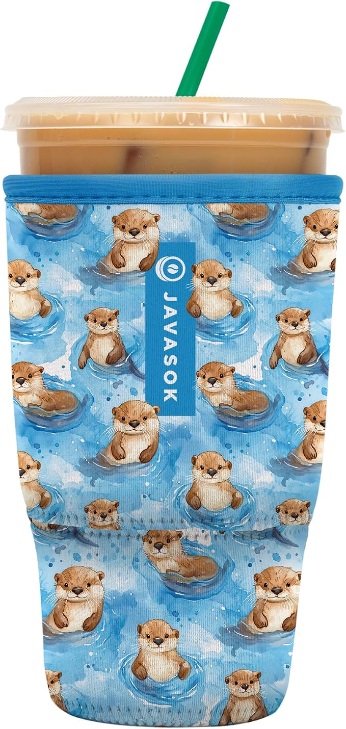 Sok It JavaSok Iced Coffee & Cold Soda Insulated Neoprene Cup Sleeve by SokIt