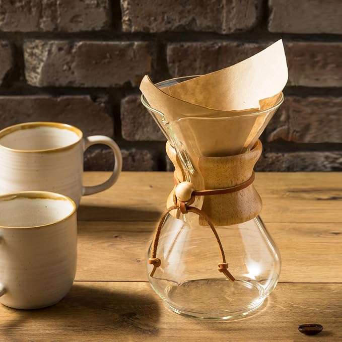 subjectthree Glass Coffee Dripper 6 Cup Pour Over Coffee Maker Set - Image 6
