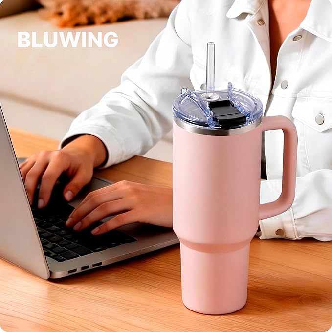 40oz Tumbler Lid Replacement for Stanley Quencher 40 oz, Reusable Replacement - Image 5