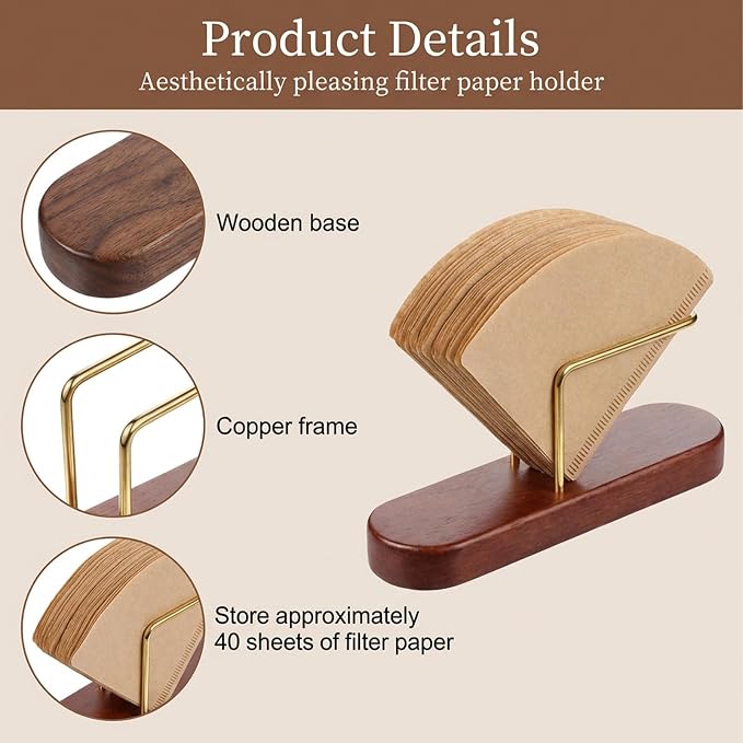 Cone Coffee Filter Holder, Coffee Filter Holders - Image 3