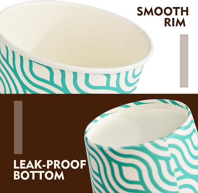 YEEHAW 16 oz Coffee Cups with Lids 100 Pack, To Go Cup with Lid - Image 3