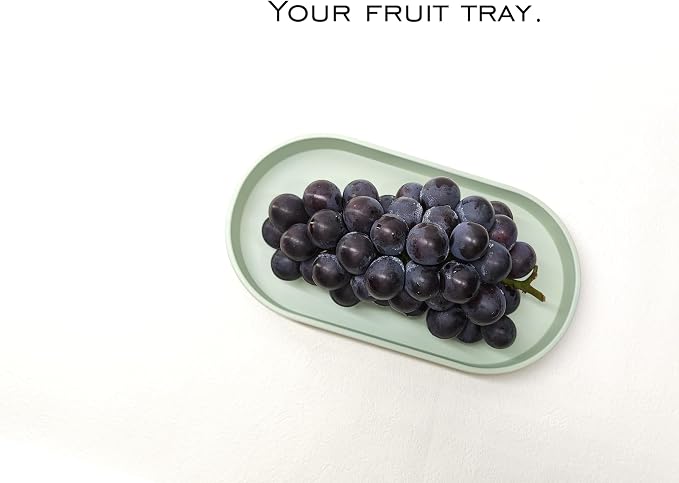 Green Small Oval Tray, 3 Pack, Countertop Organizer | - Image 5
