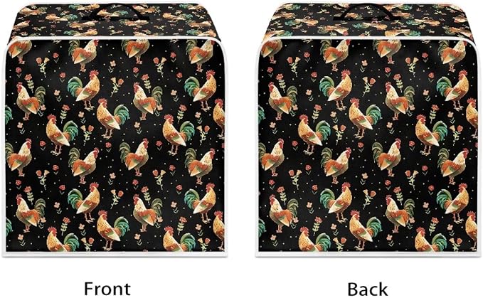Rooster Coffee Maker Covers Heat-Resistant Waterproof Dust-Proof Dust Cover - Image 2