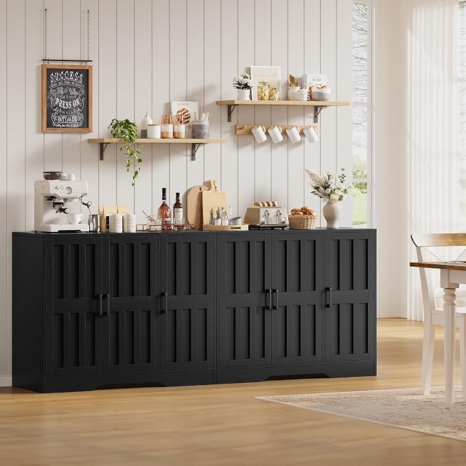 Modern Farmhouse Buffet Cabinet - Image 9
