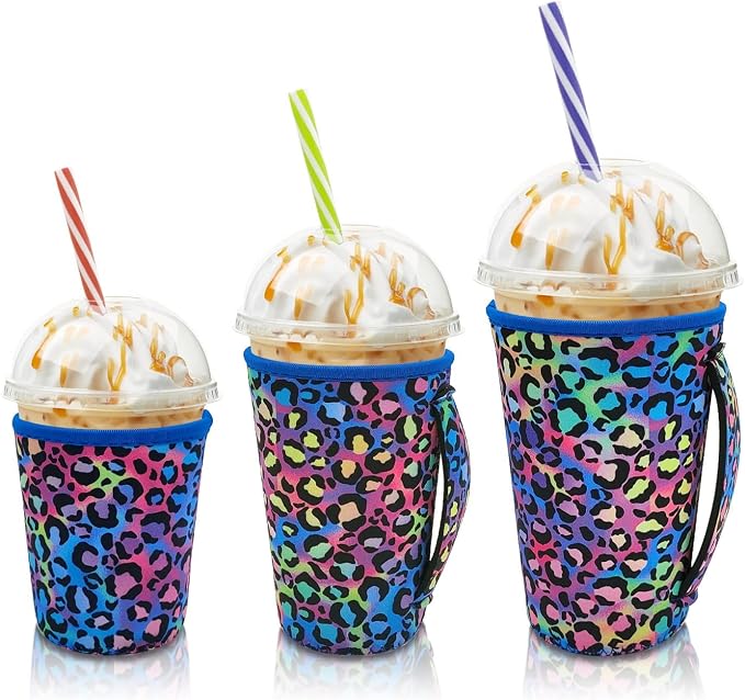 Iced Coffee Sleeve Insulator Sleeves by AJLTPA