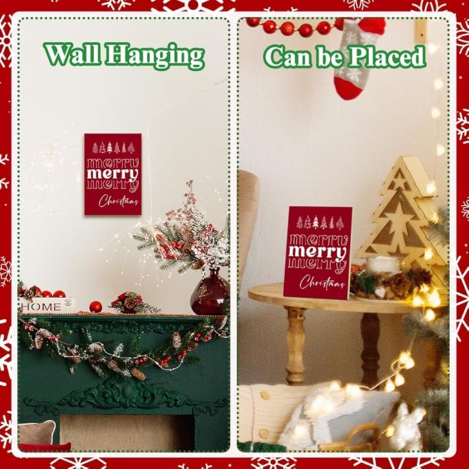 Merry Christmas Signs for Wall Decorations - Image 5