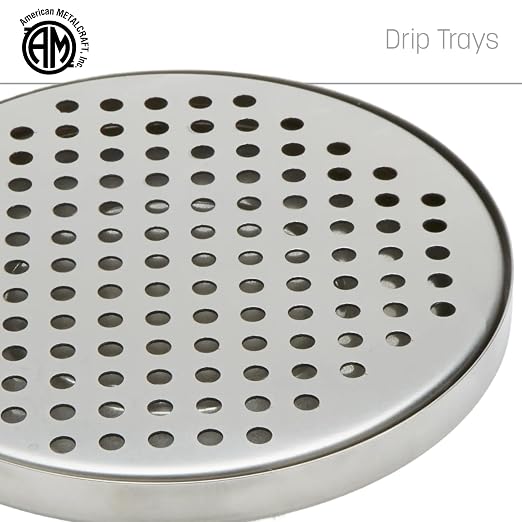 American Metalcraft DT3 Stainless Steel Drip Tray, 5.5"L x 5.5"W x 0.37"H - Image 5