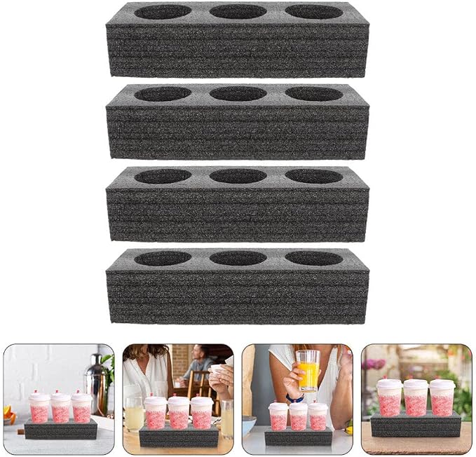 GANAZONO Outdoor Cup Tray Beverage Packing Box Cup Holder Carrier Drink - Image 6
