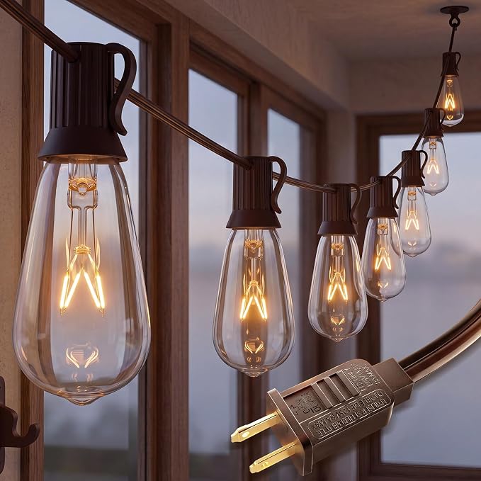 20Ft Outdoor Patio String Lights - Image 8