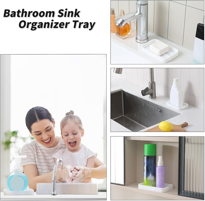 MicoYang Silicone Kitchen Sink Organizer Tray - Image 3