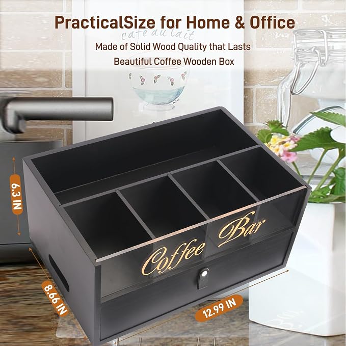 2-Tier Coffee Bar Organizer - Image 2