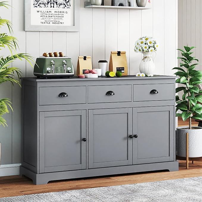 COSTWAY Sideboard Buffet Cabinet - Image 2