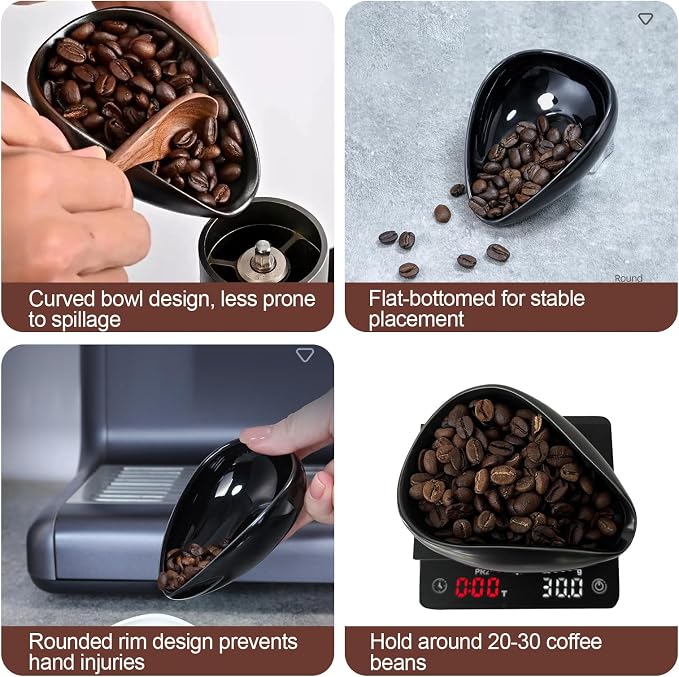 Coffee Bean Dosing Cup With 20ML Spray Bottle, Single Dosing Tray Espresso Bean - Image 5