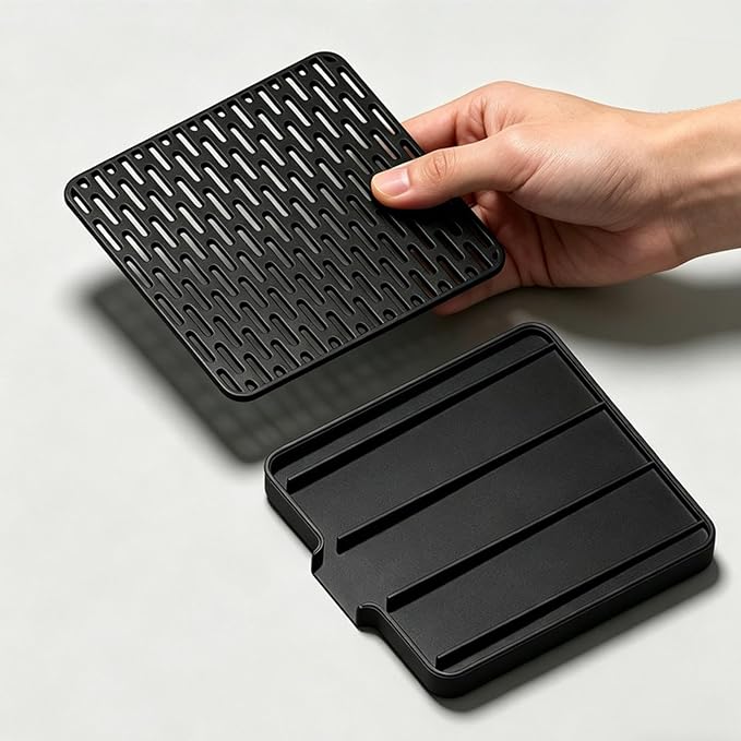 Coffee Scale Drip Tray, Double Layer Catcher, 12.5x11.5x1.3cm, Espresso Machine - Image 7