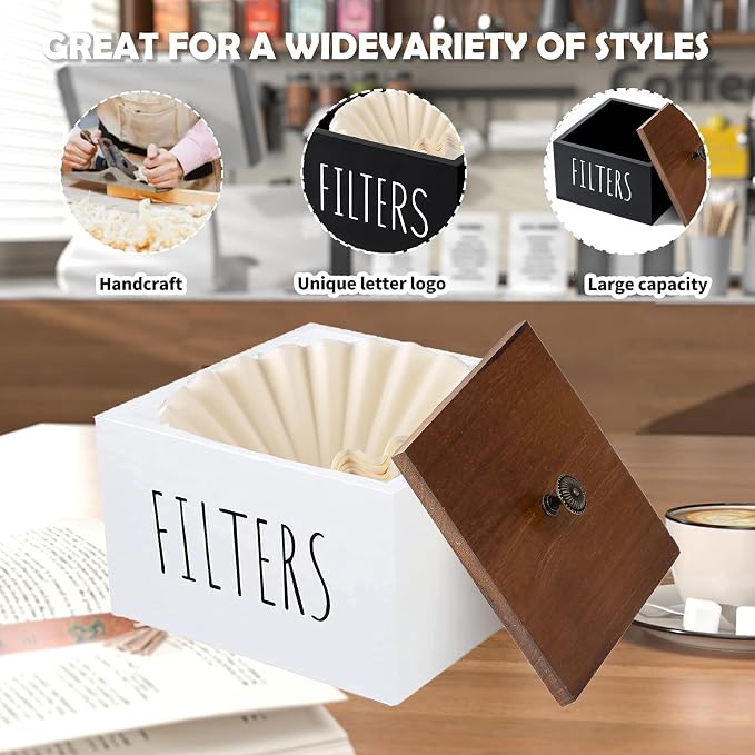 Wooden Coffee Filter Holder - Image 4