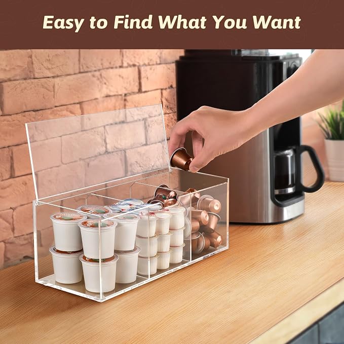 BEYGORM Acrylic Coffee Pod Holder - Image 3
