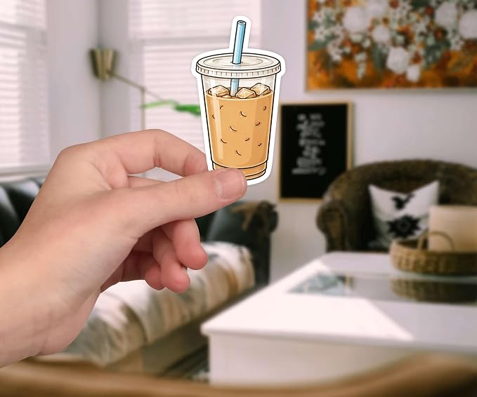 3PCS Iced Coffee Sticker - Image 3