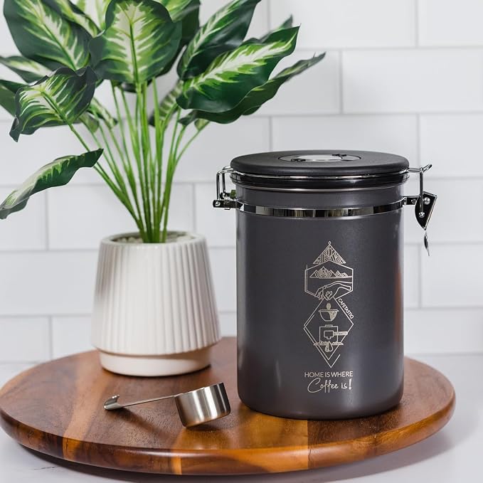 Coffee Canister – Airtight Stainless Steel Storage Container - Image 5