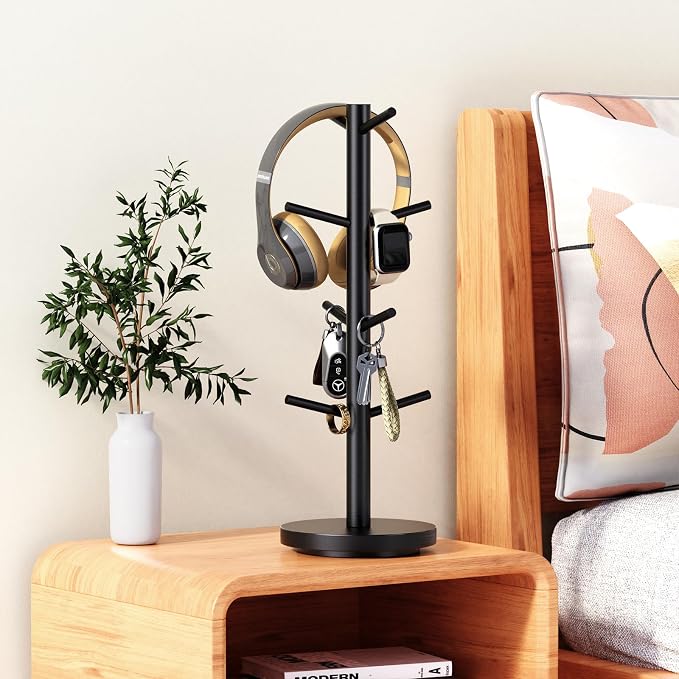 Coffee Mug Holder Tree, Upgraded 360° Rotated Coffee Cup Holder - Image 7