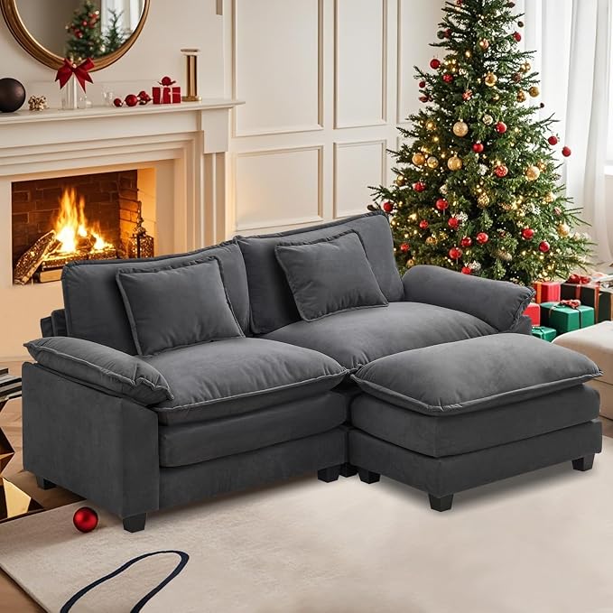 Modular Sectional Sofa, Cloud Couch by OQQOEE