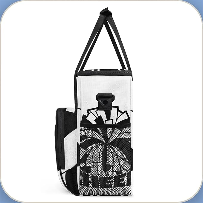 Cheerleading Coffee Maker Carring Bag, Large Insulated Storage Organizer Case - Image 4